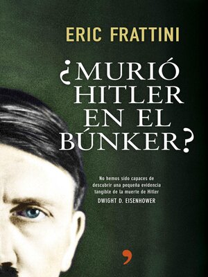 cover image of ¿Murió Hitler en el búnker?